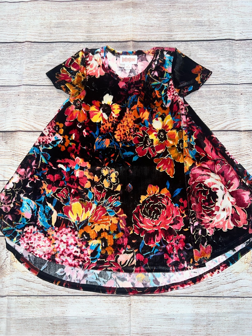 LuLaRoe Elegant Scarlett UNICORN! Hard to Find!! Toddler Holiday Dress